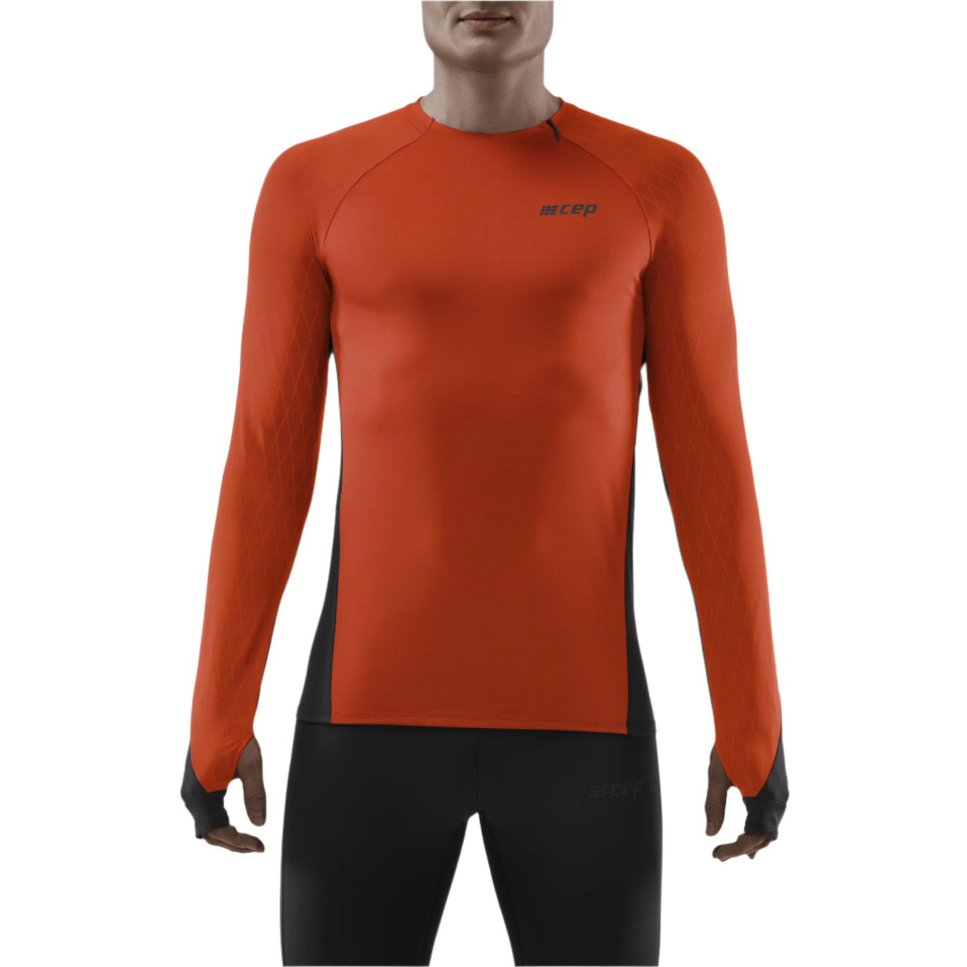 Cold Weather Shirt, Men, Dark Orange