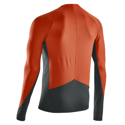 Cold Weather Shirt, Men, Dark Orange, Back View
