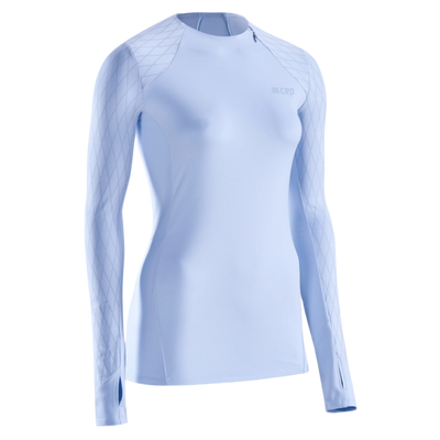 Cold Weather Shirt, Women, Light Blue, Front View
