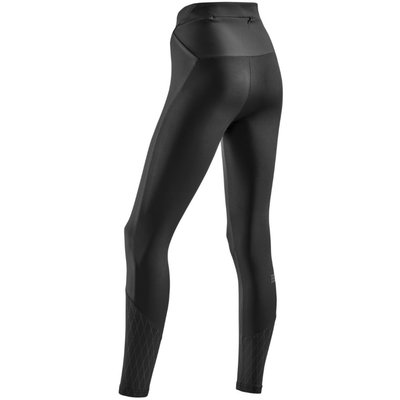 Cold Weather Tights, Women, Black - Back View