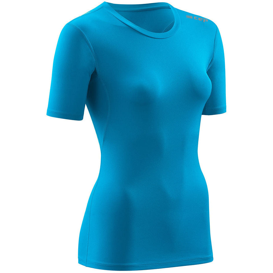 Wingtech Short Sleeve Shirt, Women, Electric Blue