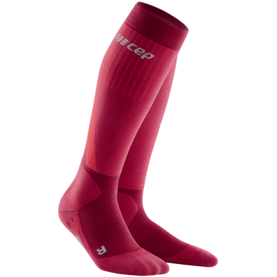 Ski Touring Socks, Men, Red - Side View