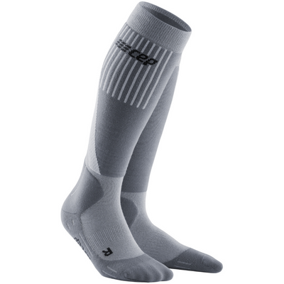 Ski Touring Socks, Women, Grey - Side View