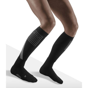 Ski Touring Socks, Women, Black - Front View Model