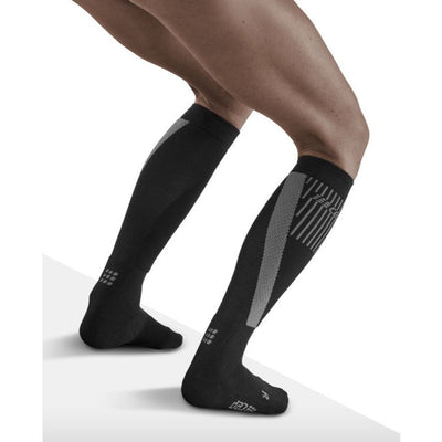 Ski Touring Socks, Women, Black - Back View Model