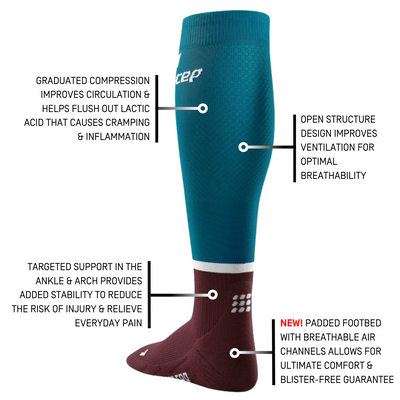 The Run Compression Tall Socks 4.0, Men, Detail