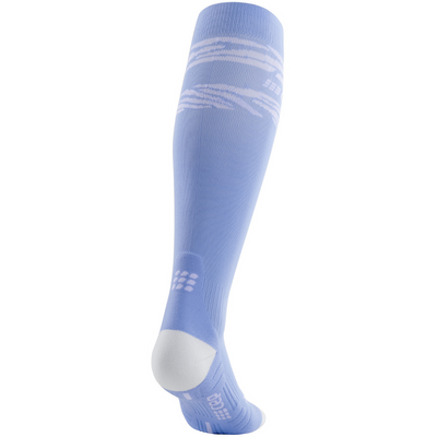 Animal Socks, Women, Sky/White - Back View