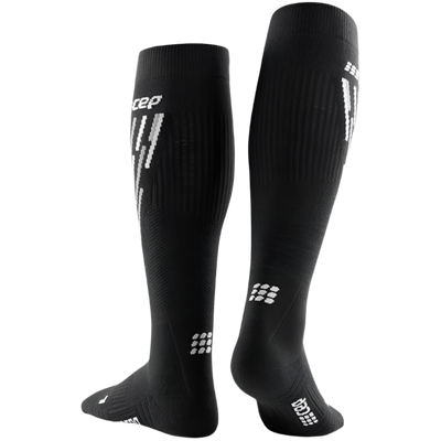 Ski Thermo Socks, Men, Black/Anthracite - Back View