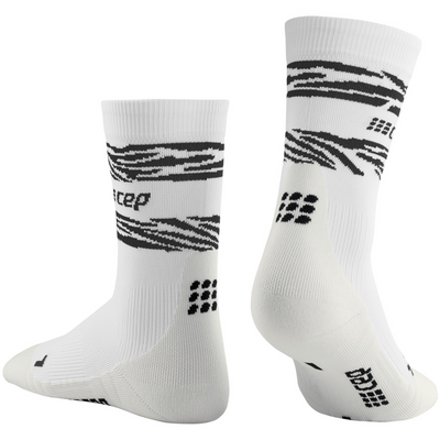 Animal Mid-Cut Socks, Men, Dark Blue/Black - Back Alternate View