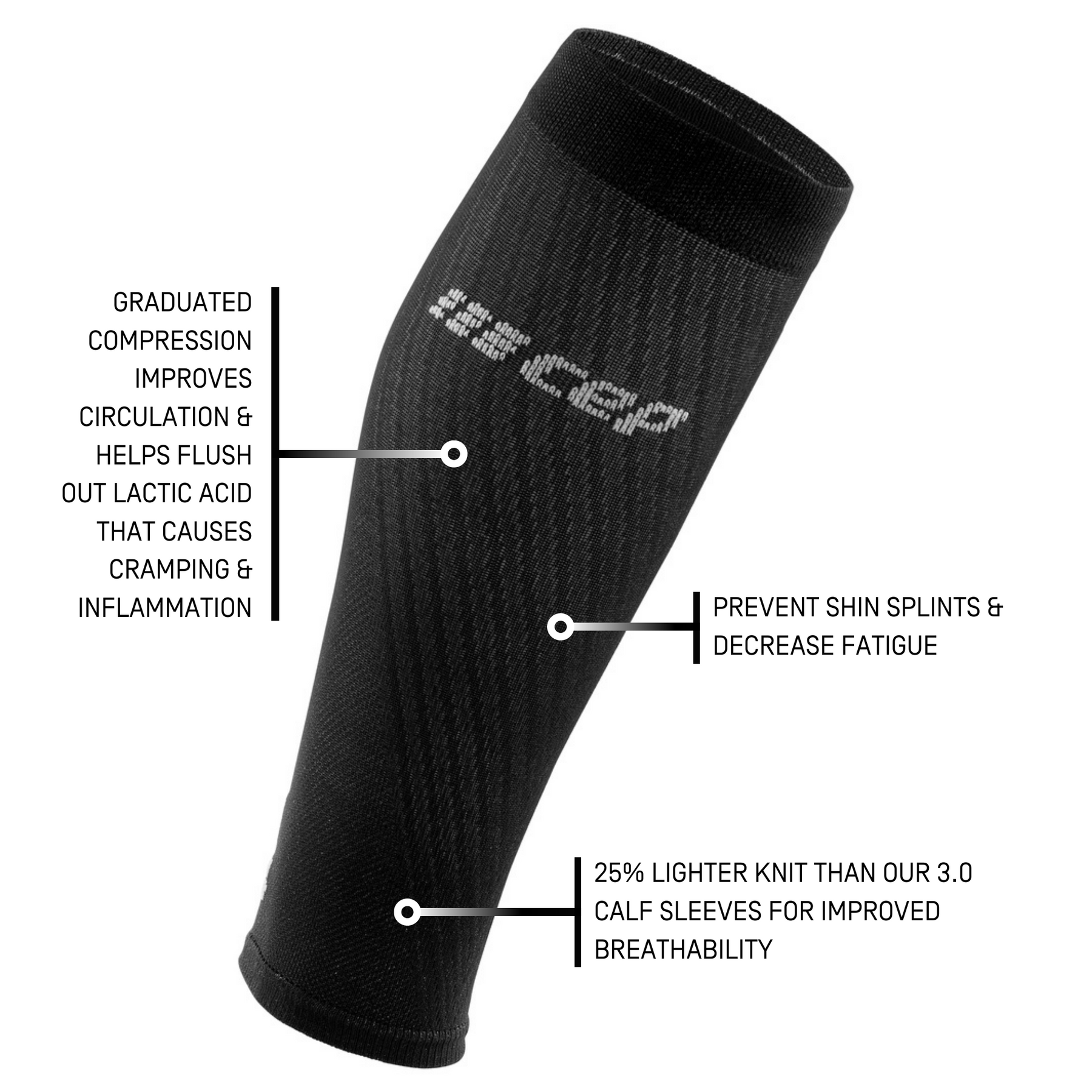 Ultralight Compression Calf Sleeves for Women