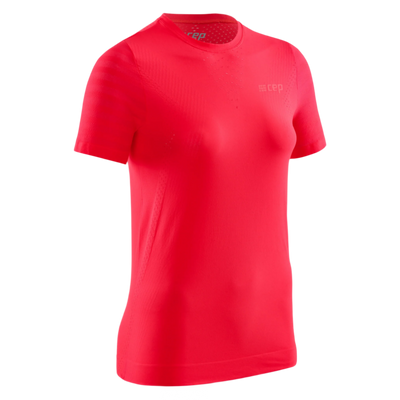 Ultralight Short Sleeve Shirt, Women, Pink, Front View