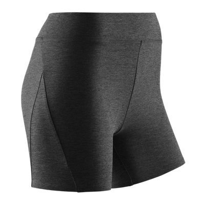 Training Active Shorts, Women, Black, Front View
