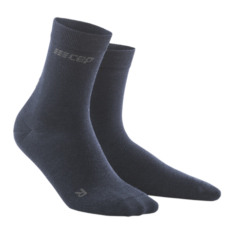 CEP Allday Merino Mid Cut Socks Men IV Anthracite