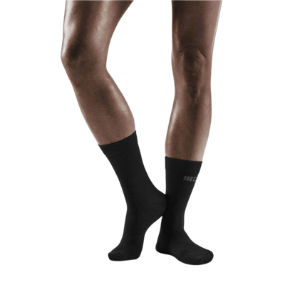 Allday Merino Mid Cut Compression Socks, Women, Anthracite