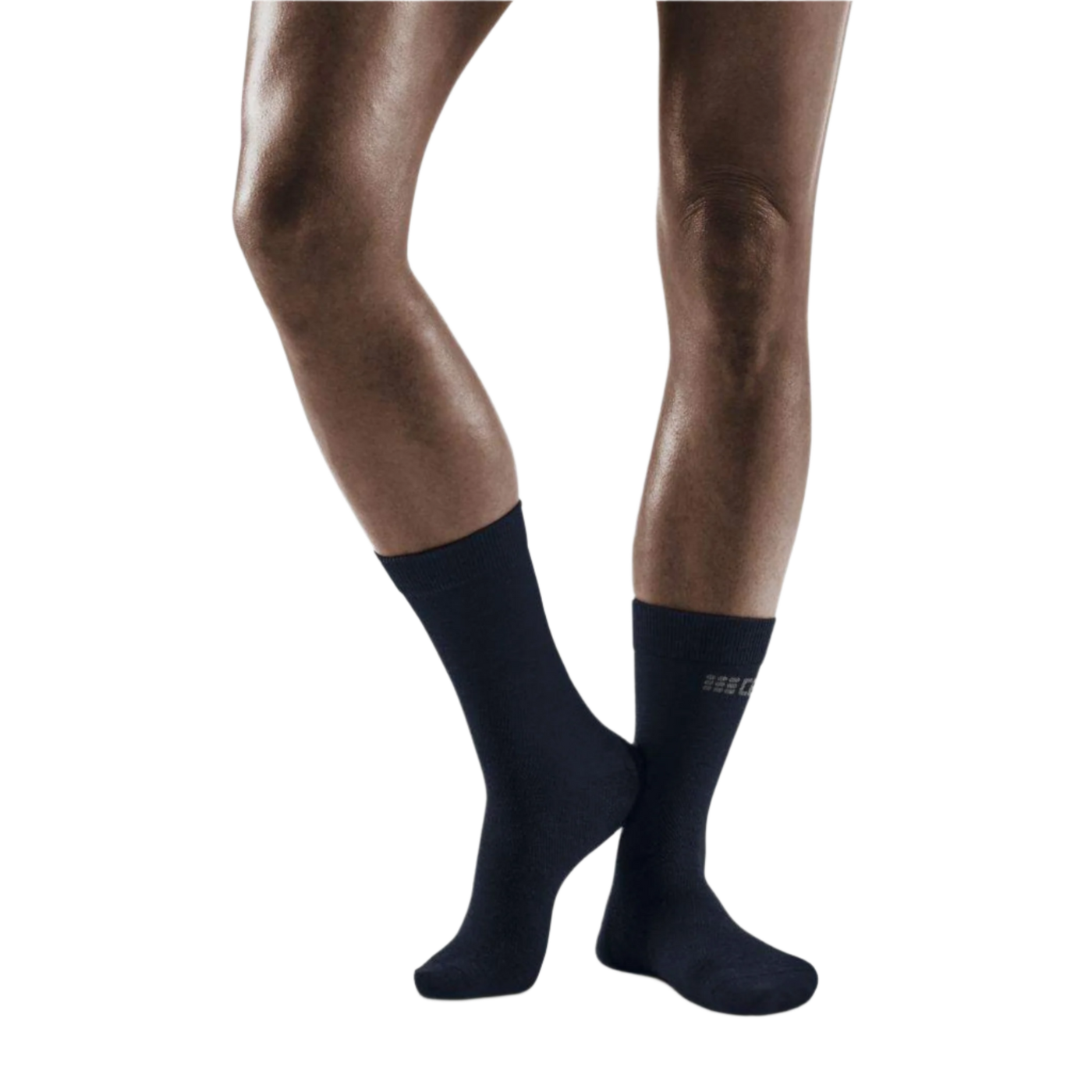 Allday Merino Mid Cut Compression Socks, Women, Dark Blue