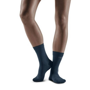 Allday Mid Cut Compression Socks, Women, Dark Blue