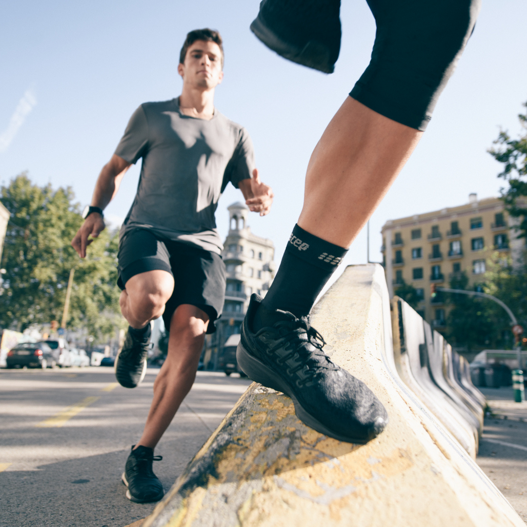 Mens running shoes with 2025 ankle support