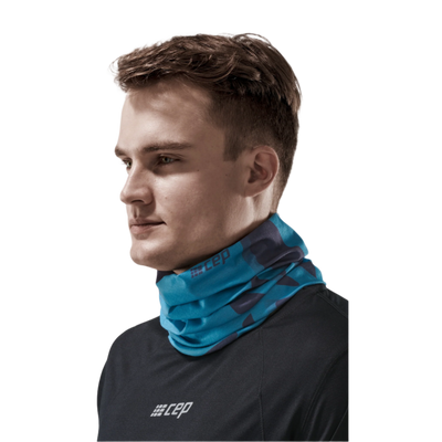Bandana, Aqua/Grey, Alternate-View Model 2