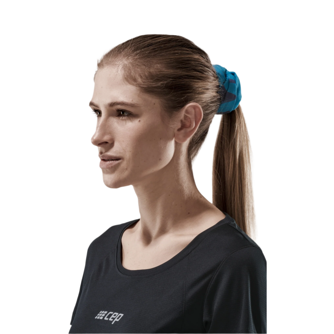 Bandana, Aqua/Grey, Alternate-View Model 3