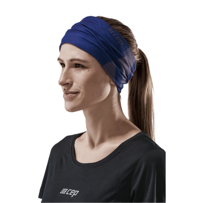 Bandana, Navy/Grey, Model View