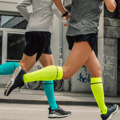 Neon Tall Compression Socks, Women