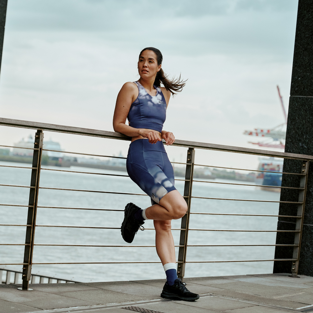 Bloom Mid Cut Compression Socks for Women CEP Compression