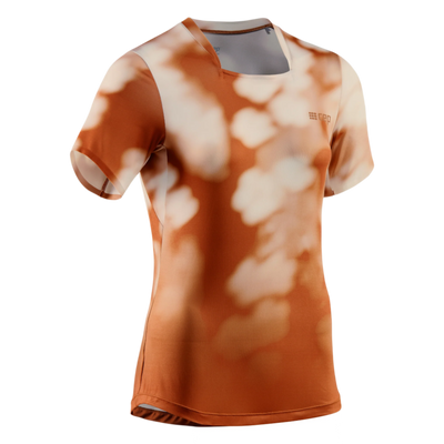 Bloom Short Sleeve Shirt, Women, Ginger Bloom, Front View