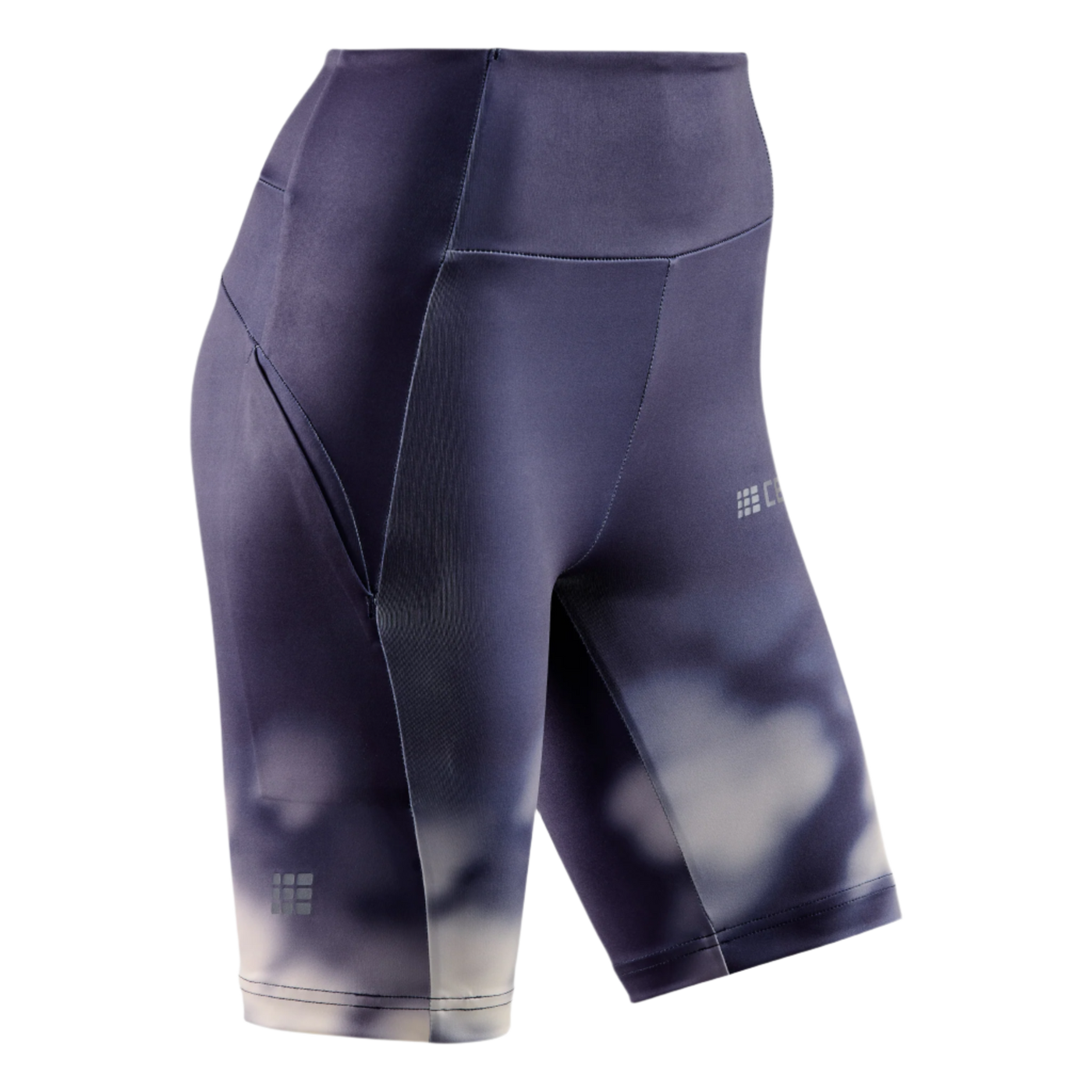 Bloom Shorts, Women, Blue Bloom, Front View