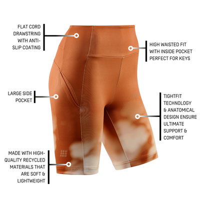 Bloom Shorts, Women, Ginger Bloom, Details
