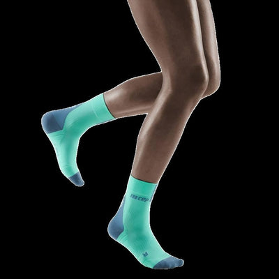 Short Compression Socks 3.0, Women, Mint/Grey