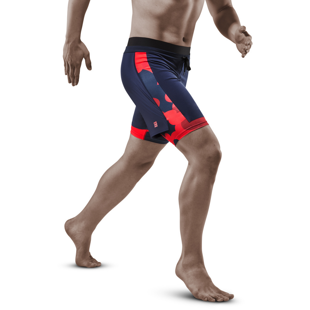 CEP Camo 2 in 1 Performance Shorts, Running