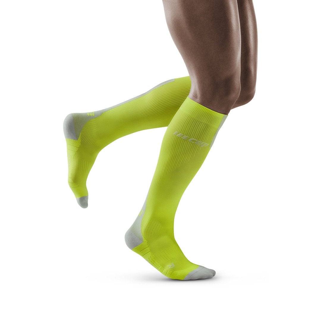 Tall Compression Socks 3.0, Men, Lime/Light Grey