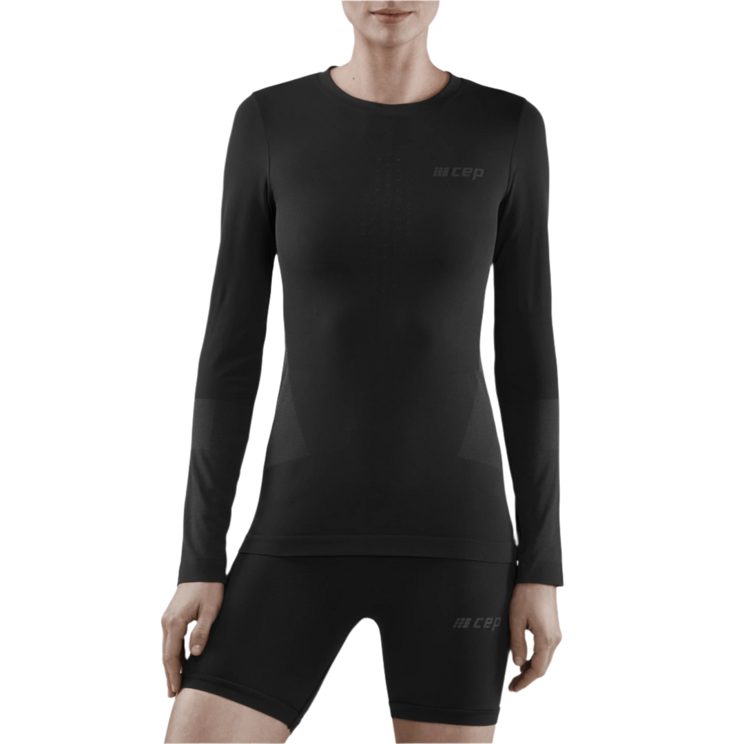 Womens compression long sleeve 2025 top