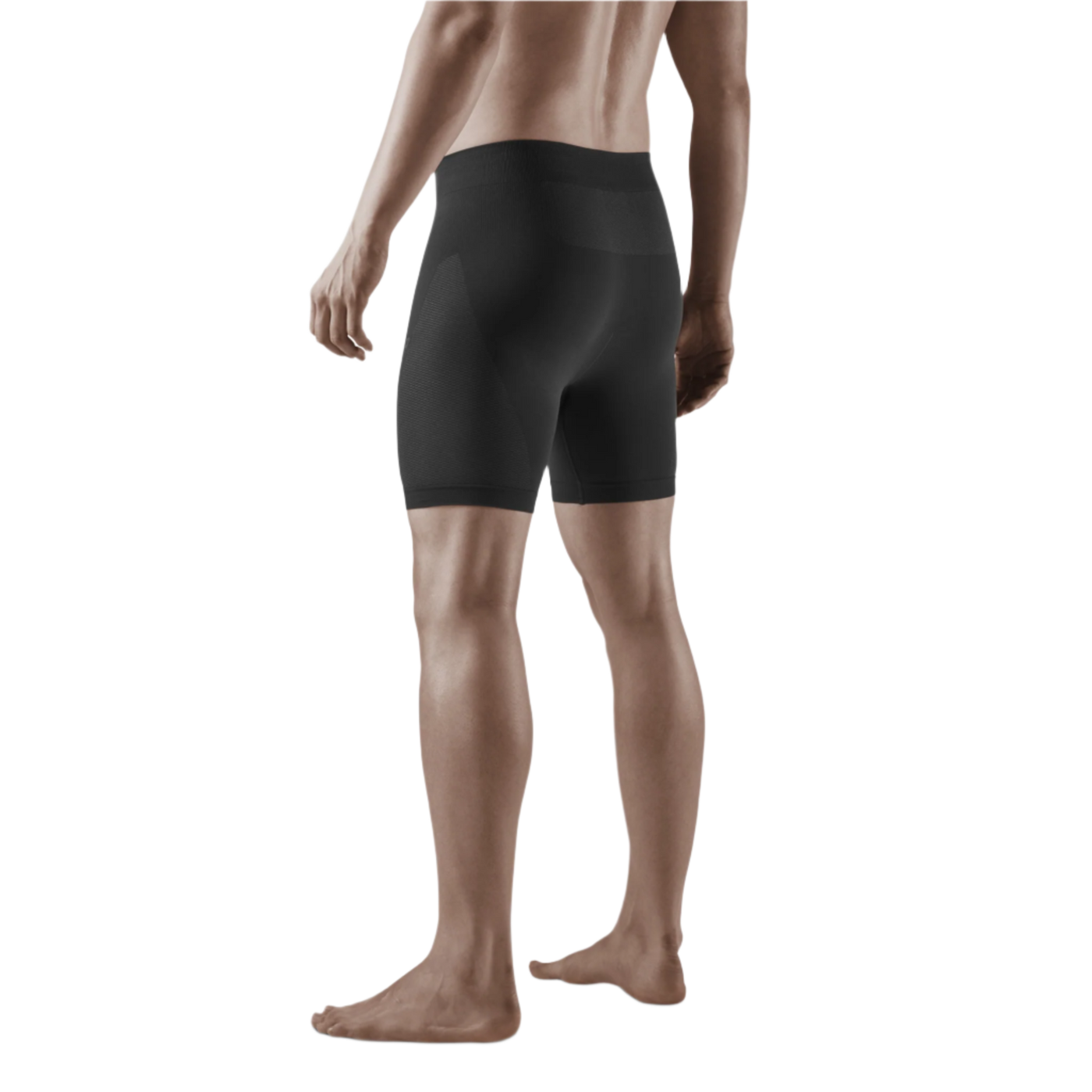 Cold Weather Base Shorts, Men, Black, Back View Model