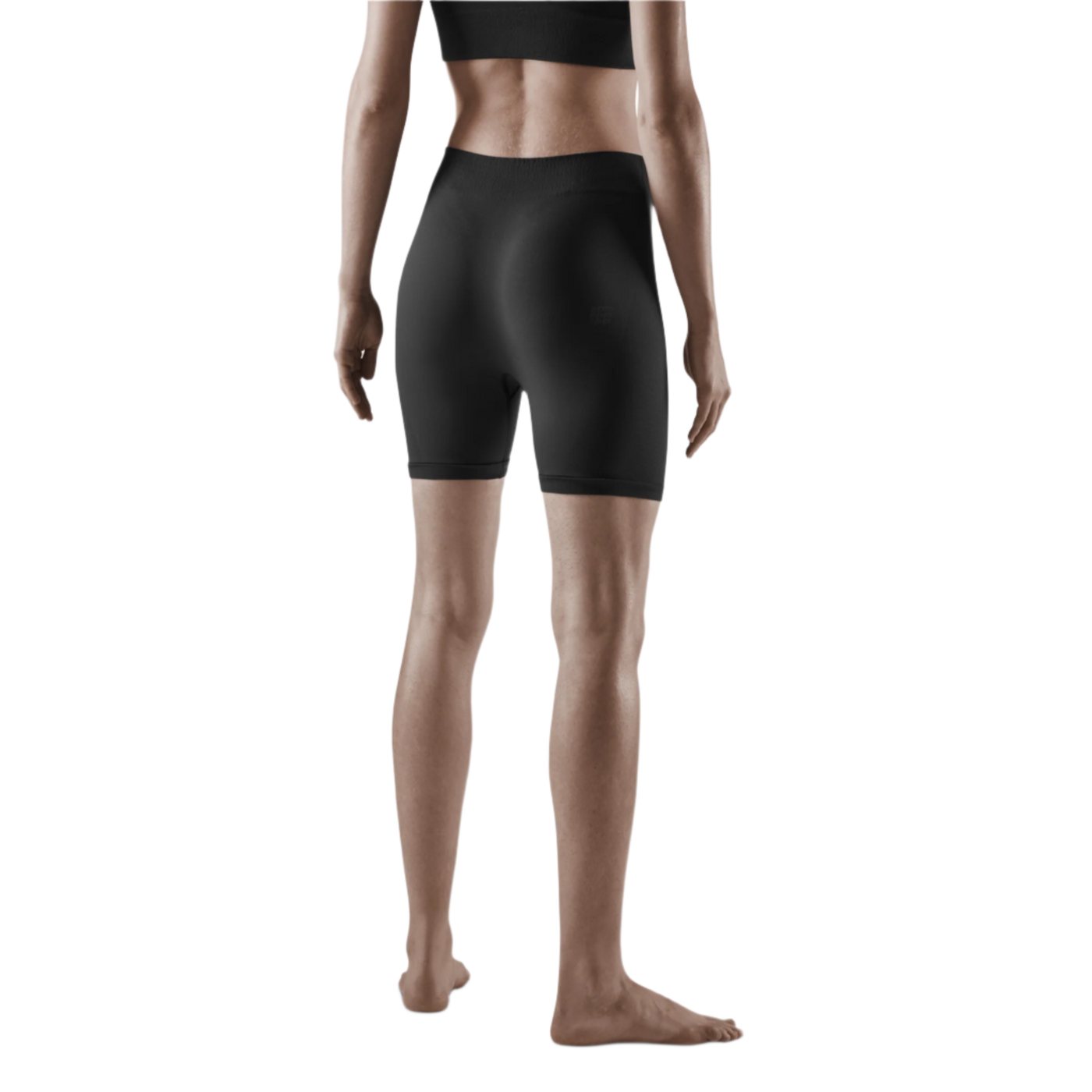 Cold Weather Base Shorts, Women, Black, Back View Model