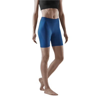 Cold Weather Base Shorts, Women, Royal Blue