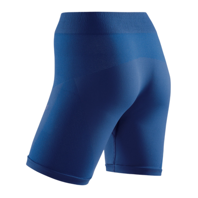 Cold Weather Base Shorts, Women, Royal Blue, Back View