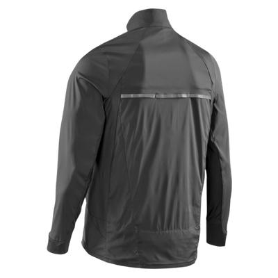Cold Weather Windbreaker, Men, Black, Back View
