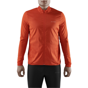 Cold Weather Windbreaker, Men, Dark Orange