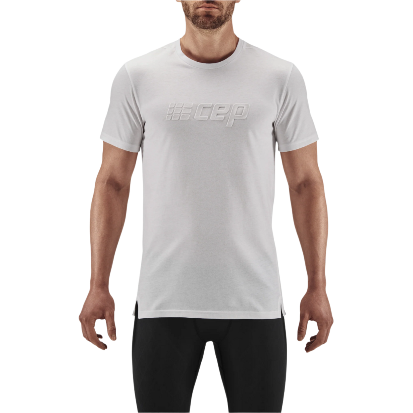 Crew Short Sleeve Shirt, Men, White