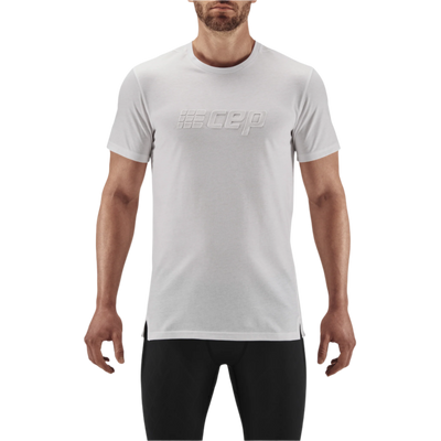Crew Short Sleeve Shirt, Men, White
