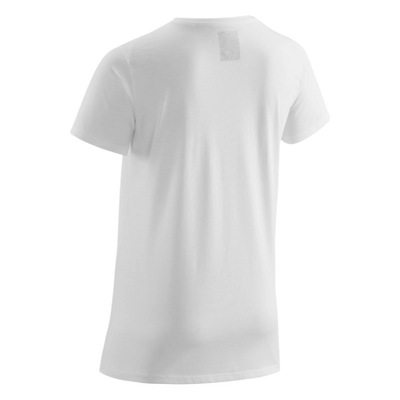 Crew Short Sleeve Shirt, Men, White, Back View
