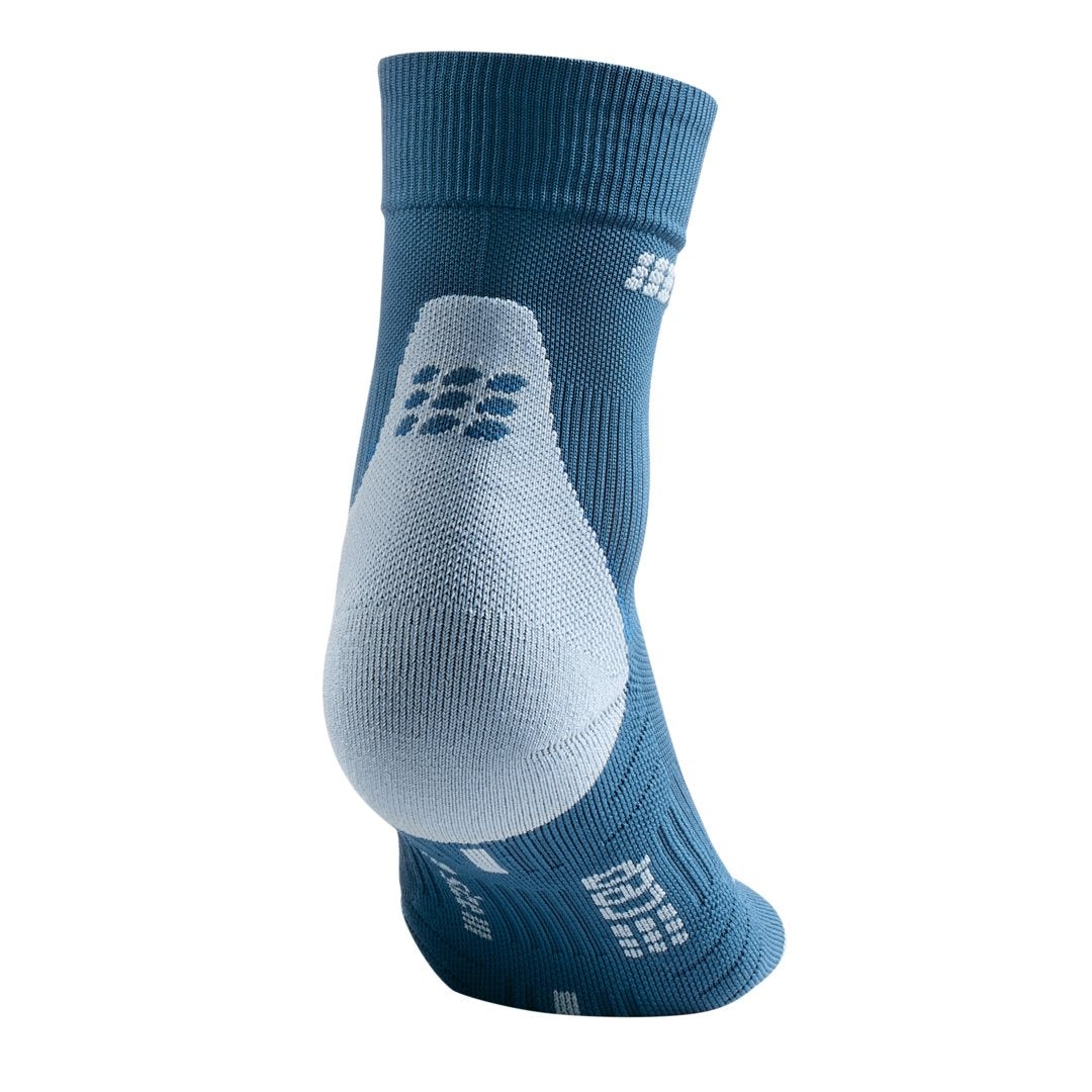 Κοντές Κάλτσες Συμπίεσης 3.0, Γυναικείες, Μπλε/Γκρι - Εναλλακτική Όψη Πίσω