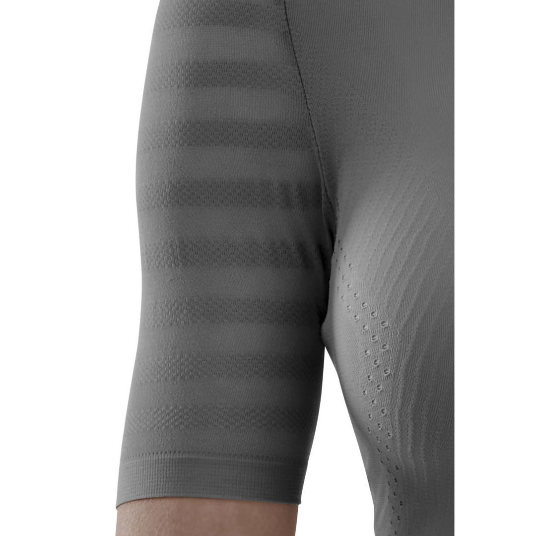 Ultralight Short Sleeve Shirt, Women, Grey, Sleeve Detail