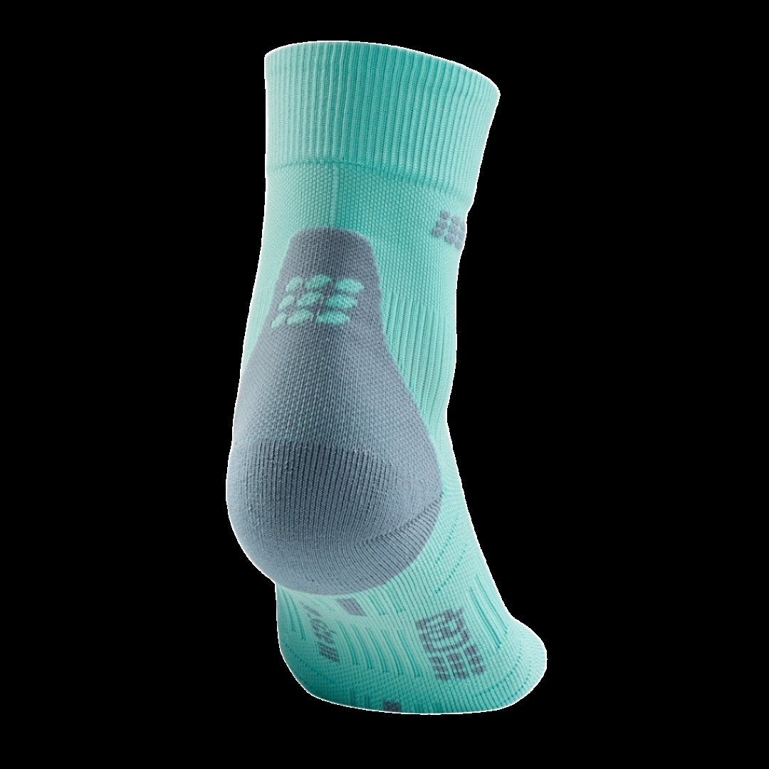 Short Compression Socks 3.0, Women, Ice/Grey - Back Alternate View