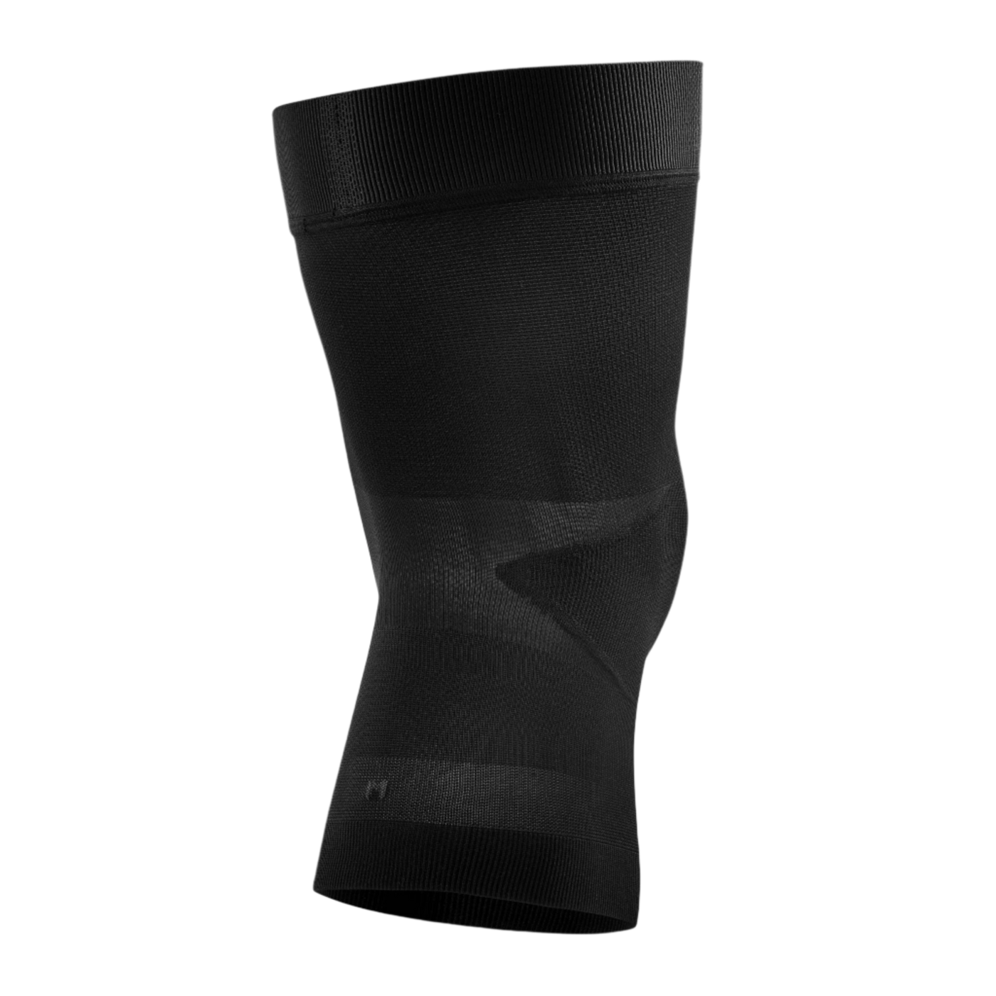 Light Support Knee Sleeve, Black-Light, Back View
