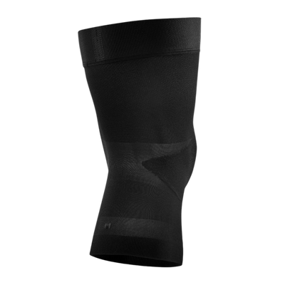 Light Support Knee Sleeve, Black-Light, Back View