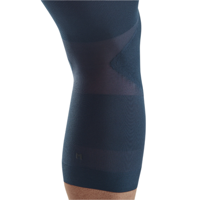 Light Support Knee Sleeve, Blue-Light, Back Detail View