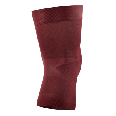 Light Support Knee Sleeve, Red-Light, Back View