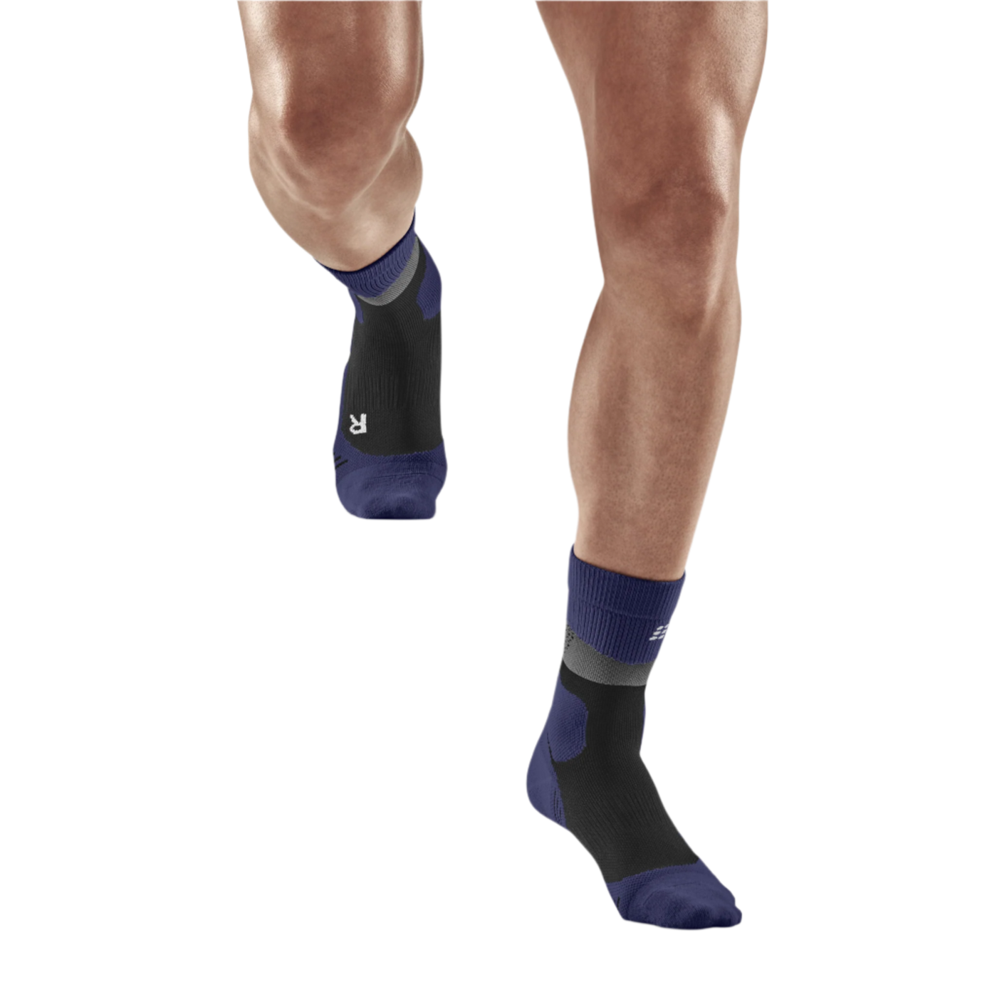 Calcetines de compresión Allday Merino de corte medio para hombre -  Compresión CEP